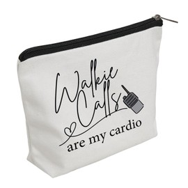 WZJHCL Schol Psychologist Survival Kit Behavior Support Staff Makeup Pouch Special Education Teacher Cosmetic Kit Principal Gift (Walkie Calls)