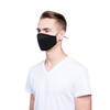 DALIX 3 Layer Cloth Face Mask Filter Pocket Adjustable Nose