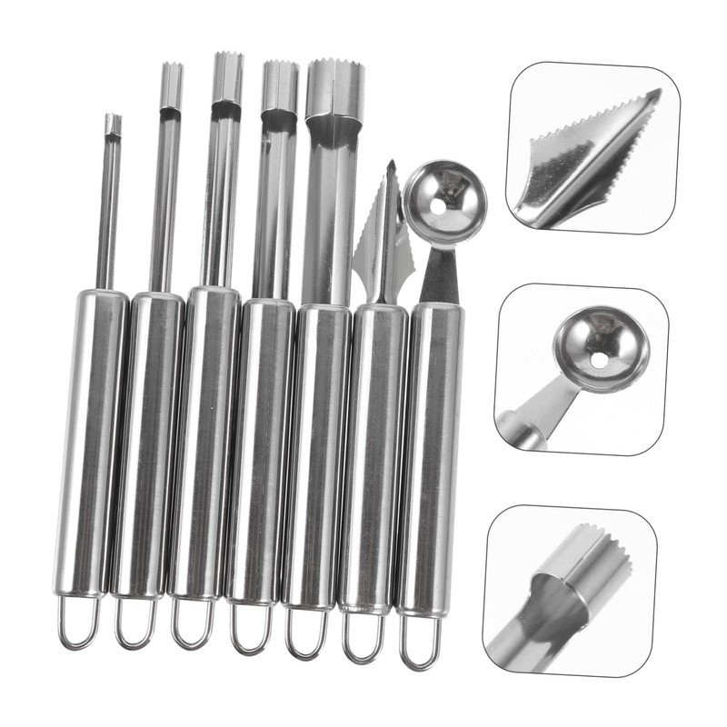 Alipis Stainless Steel Fruit Core Extractor Core Remover Slicer for