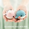 Laughhe 30 Pieces Rivet Stud with Ring 3 Colours Round