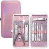 Glamne Manicure Pedicure Set Tools Professional Stainless Steel Nail Care
