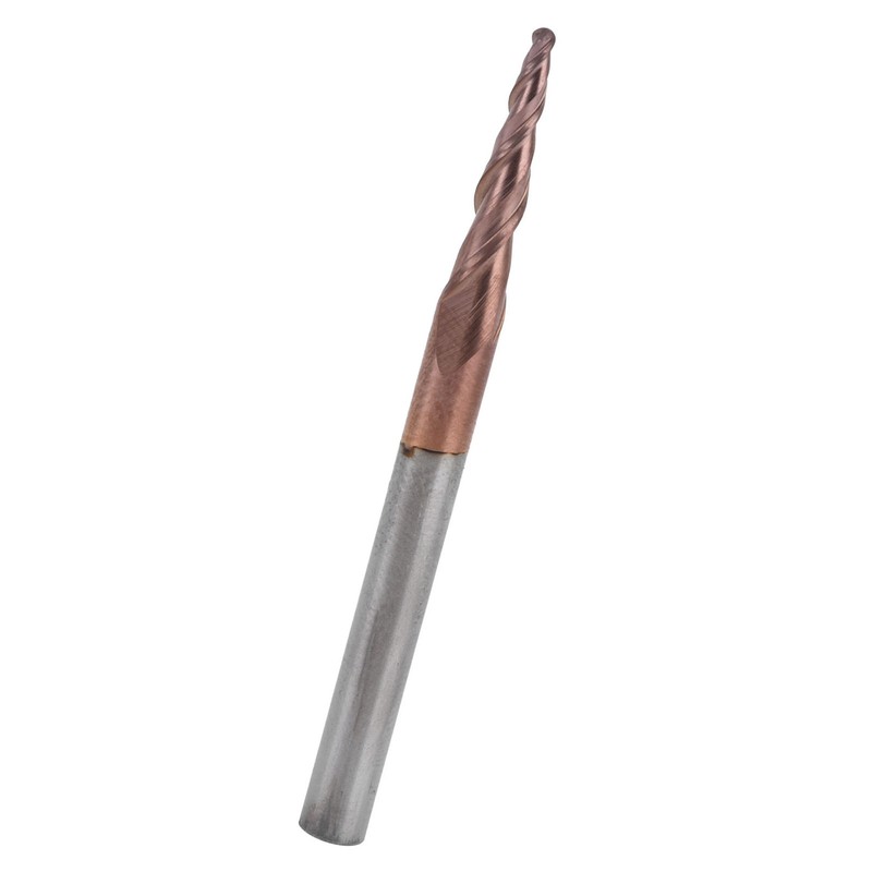 Tapered End Mills Strong Durable Long Service Life Excellent Chip