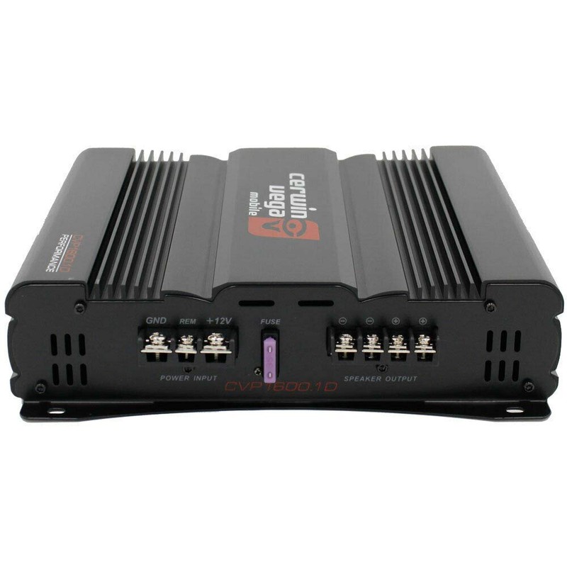 Cerwin Vega CVP 1600W Max Mono Amplifier, Class AB Car