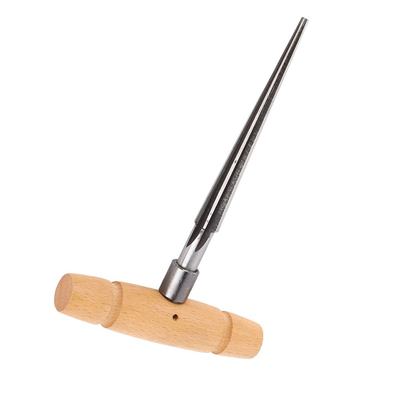 Guitar Pin Hole Reamer Wooden Handle Tapered Reamer Musical Instrument