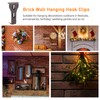 Eacam 10 PCS Hook Clip, Outdoor Hanging Hooks for 60-70mm