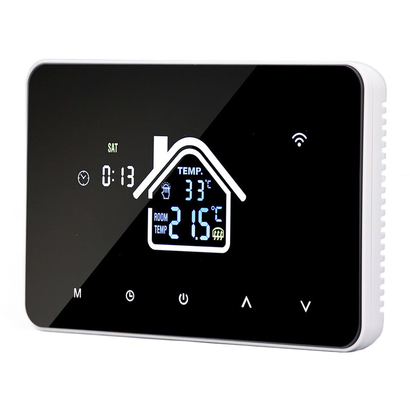 Floor Heating Thermostat 16A 4.3 Inch Touch Screen High Accuracy