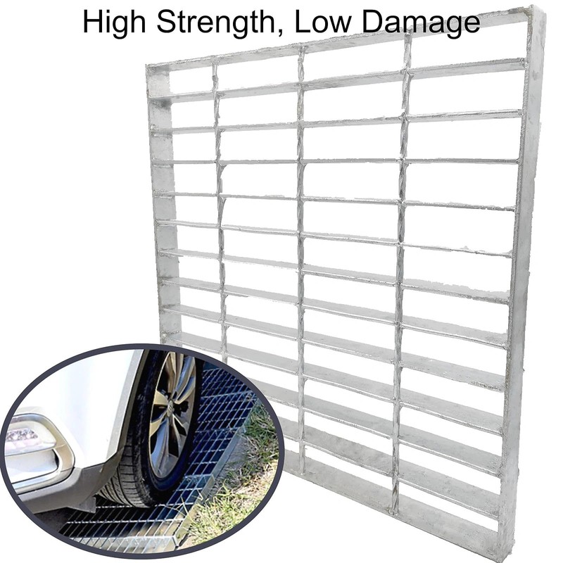 MASSLUNT Galvanized Steel Drain Grate 16x16 in for Vodaland Catch