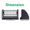 LED Wall Pack Light 40W Rotatable Adjustable 5000K 5500LM, Outdoor