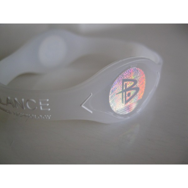 PB, Small, Clear/White by Power Balance