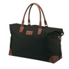 eBuyGB Unisex Weekend Luggage Travel Bag, Black, Large