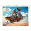 CALVENDO Puzzle Airship Fantasy | Size
