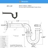 Nantucket Sinks P Trap – 1 1/4 P Trap Bathroom