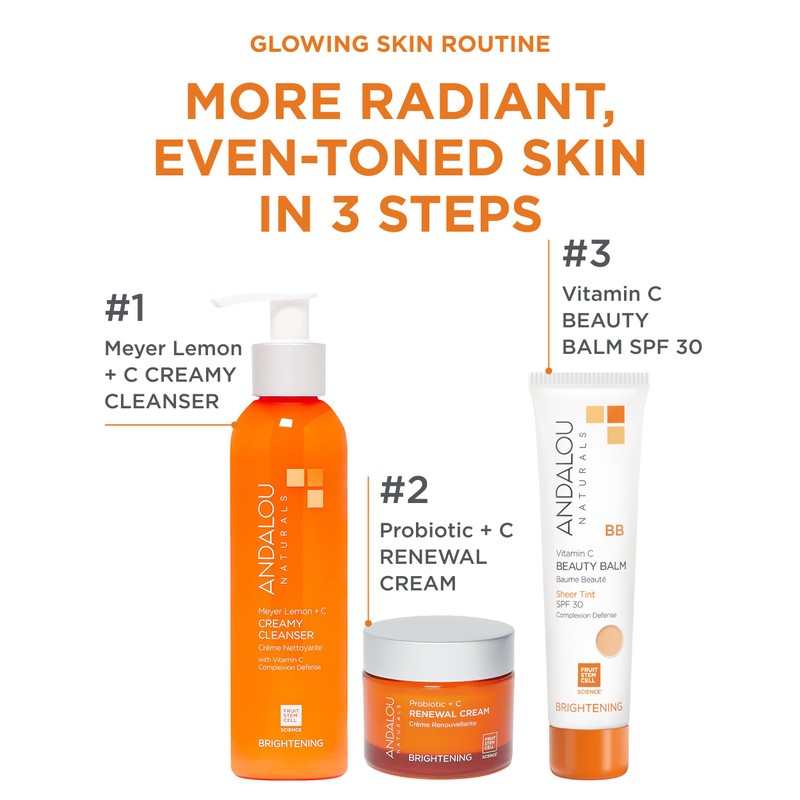 Andalou Naturals Vitamin C BB Beauty Balm Sheer Tint SPF