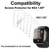 6-PACK Screen Protector Compatible with Jacoosa K62 1.85” Fitness Tracker