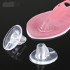 5 Pair Silicone Thong Sandal Toe Protectors, Clear Sandal Flip