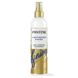 Pantene Hairspray, Non Aerosol, Lightweight Finish, Level 2 Hold, Anti Frizz, Co