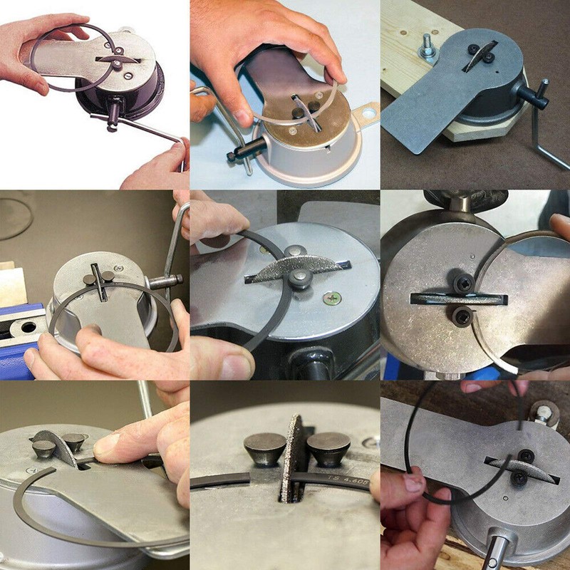 Universal Piston Ring Filer, Piston Ring End Filer Tool Aluminum