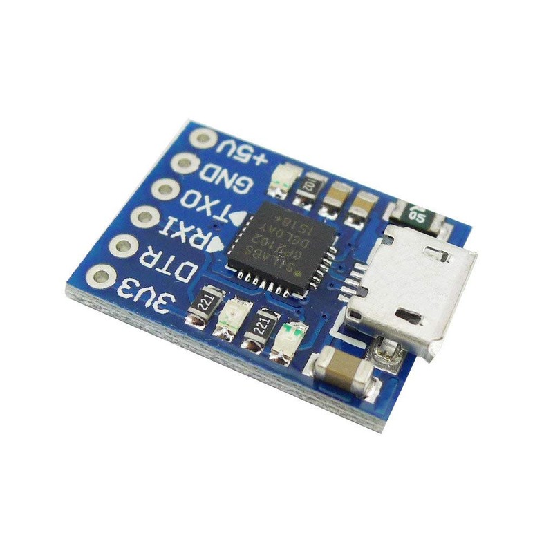 KKHMF 3PCS CP2102 Module Micro USB to UART TTL 6