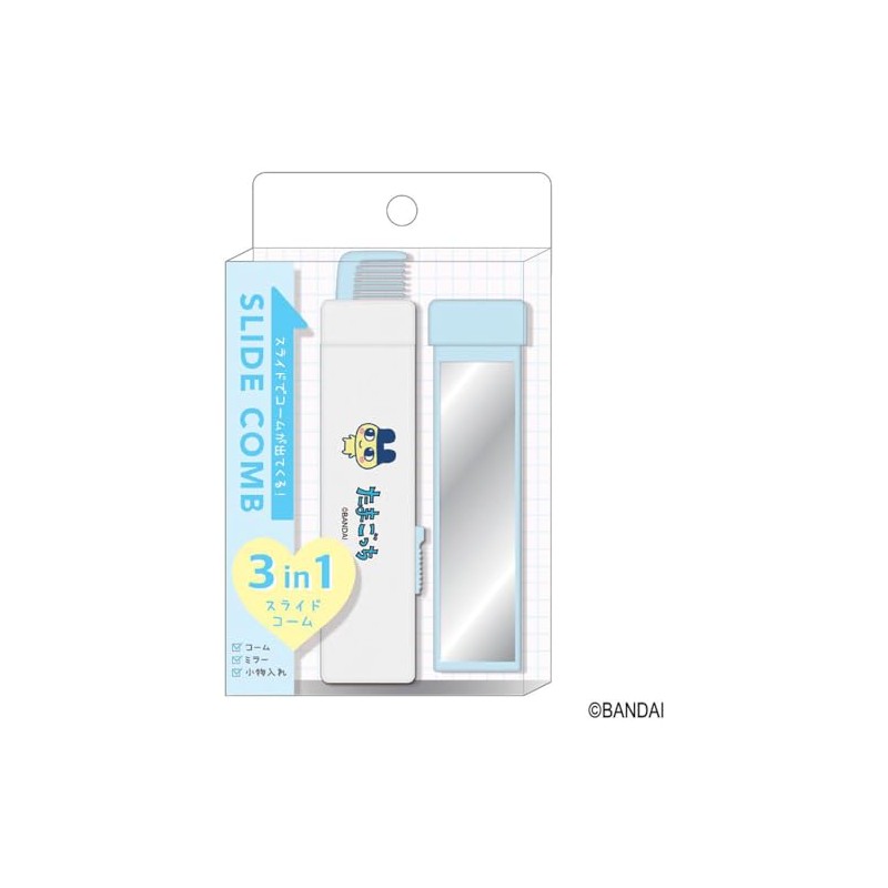 Klux Tamagotchi 235620 3-in-1 Slide Comb Mamecchi