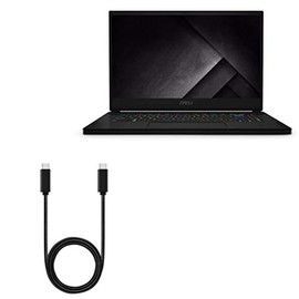 BoxWave Cable Compatible with MSI GS66 Stealth (Cable DirectSync PD Cable (3ft) - USB-C to USB-C (100W), Type C Braided 3ft Charge and Sync Cable for MSI GS66 Stealth - Jet Black