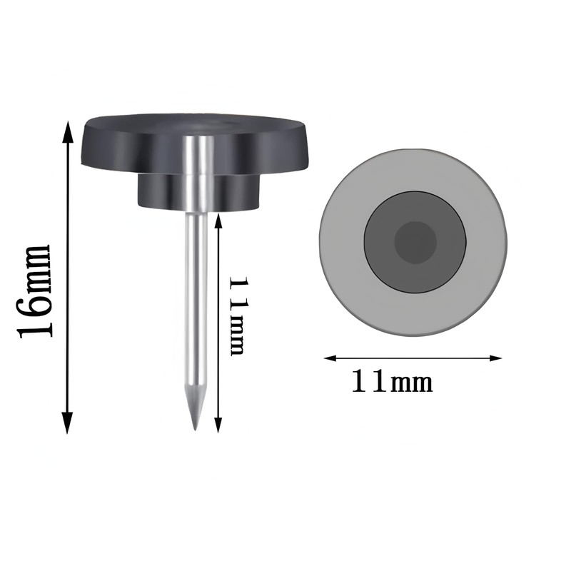 150Pcs Clear Push Board Pins for Pinboard, Drawing Map Pins