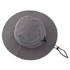 Connectile Unisex Outdoor Mesh Safari Hat, Solid, Wide Brim, UV
