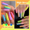UR SUGAR Juego de esmalte de uñas de gel neón,