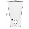 ZENOVA X Beard Bib Apron Effortless Beard Trimming Apron, Shaving
