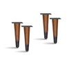 4 pcs Set Straight Wood Furniture Legs, Sofa Legs, Bench