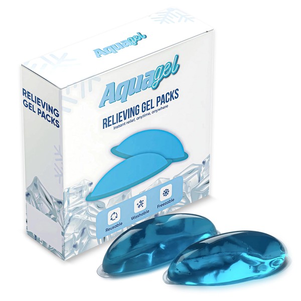 AQUAFORCE Hemorrhoid Cooling Gel Pack with Aquagel Technology - Discreetly