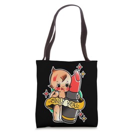 Kewpie Baby Lipstick x Only You x Cute Kewpie Doll Tote Bag