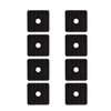 Enwye 8 Pcs Air Conditioning Vibration Damper Rubber Vibration Damper