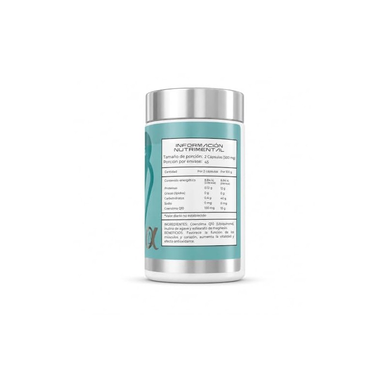 Coq10 Ubiquinona, 100 Mg Coenzima Q10, Suplemento Alimenticio, 90 C?psulas