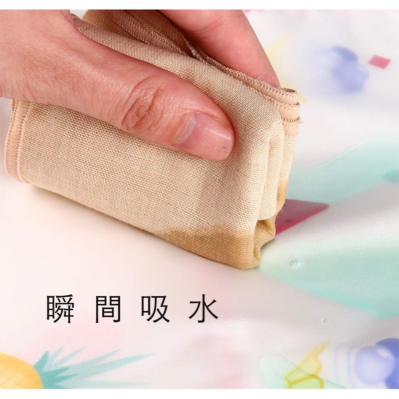 MOMSMENU Gauze Handkerchief, 2-Layer, Organic Cotton Handkerchiefs, 12 Pieces, 9.8