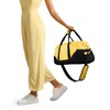21" Large Duffle Bag with Adjustable Strap (Gold/Yellow)