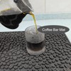 Coffee Bar Mat PVC Silicone Non Slip Rectangular Heat Resistant