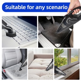 eefaYIYIFA Handheld Vacuum Cordless,9000PA - Powerful Suction Hand held Vacuum,Car Vacuum,1.6 lbs Portable Compact Handheld Vacuum,HEPA Filter/LED Lights/USBCharging for Home | Car | Pet | Dust