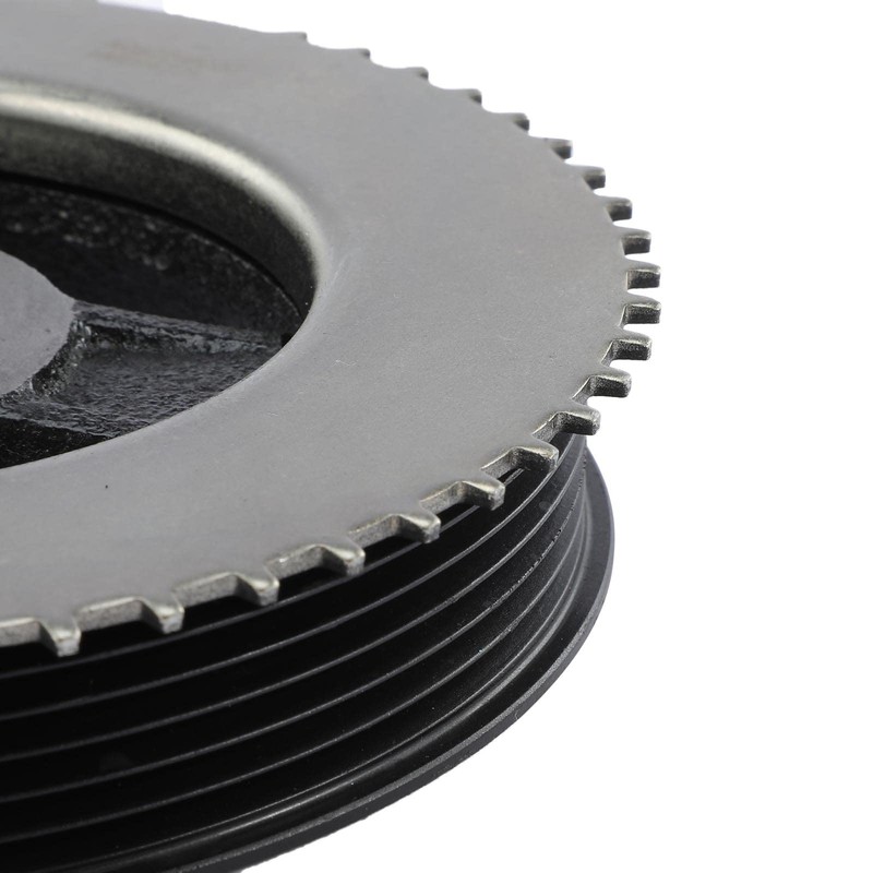 A-Premium Engine Harmonic Balancer Crankshaft Pulley Compatible with Mazda 3