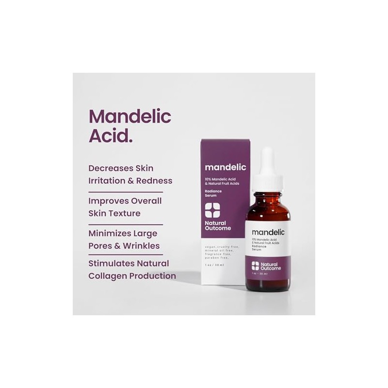 Natural Outcome Mandelic Acid Serum - 30 ml