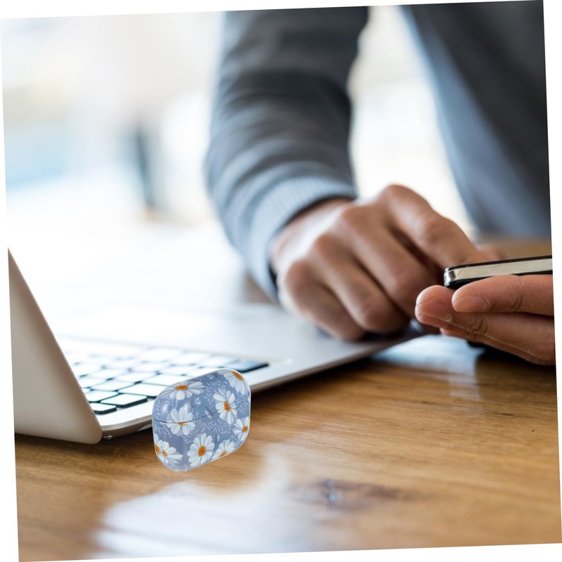 TEHAUX Wireless Earphone Box for Portable Protective Shell Durable Charging