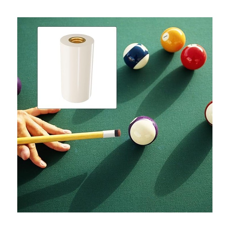 Pool Cue Tips Screw-in Billiard Cue Tips, 20Pcs Hard Billiard