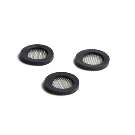 Shower Head Gasket - Rubber Washer - Creates A Seal to Prevent Leakage - with Wire Mesh Middle, Fits Universal Pipe (3 Pack) by Barclays Buys