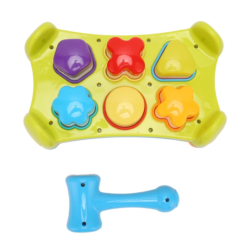 Interactive Pounding Toy Early Educational Pattern Cognition Interactive Hammering Toy
