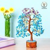 YATSKIA Amethyst and Turquoise Crystal Tree of Life - Crystal