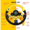 BETTERLINE Toy Wheel for Kids Driving Simulation with Lights and