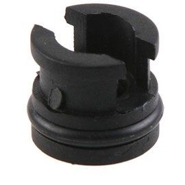 Lezyne TBNo3 Rubber Flap Cap Black