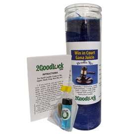 Win in Court Dressed Candle Kit - Veladora Preparada Gana Juicio