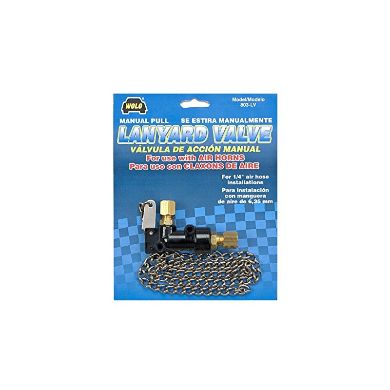 Wolo 803-LV Lanyard Hand Pull Air Valve