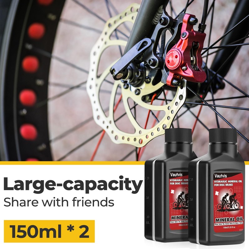 Vautvis Bleeding Set for Shimano, Bicycle Brakes Bleeding Set, Hydraulic