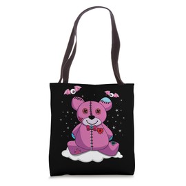 Voodoo Bear Doll Voodoo Doll Witch Doll Pastel Gothic Tote Bag